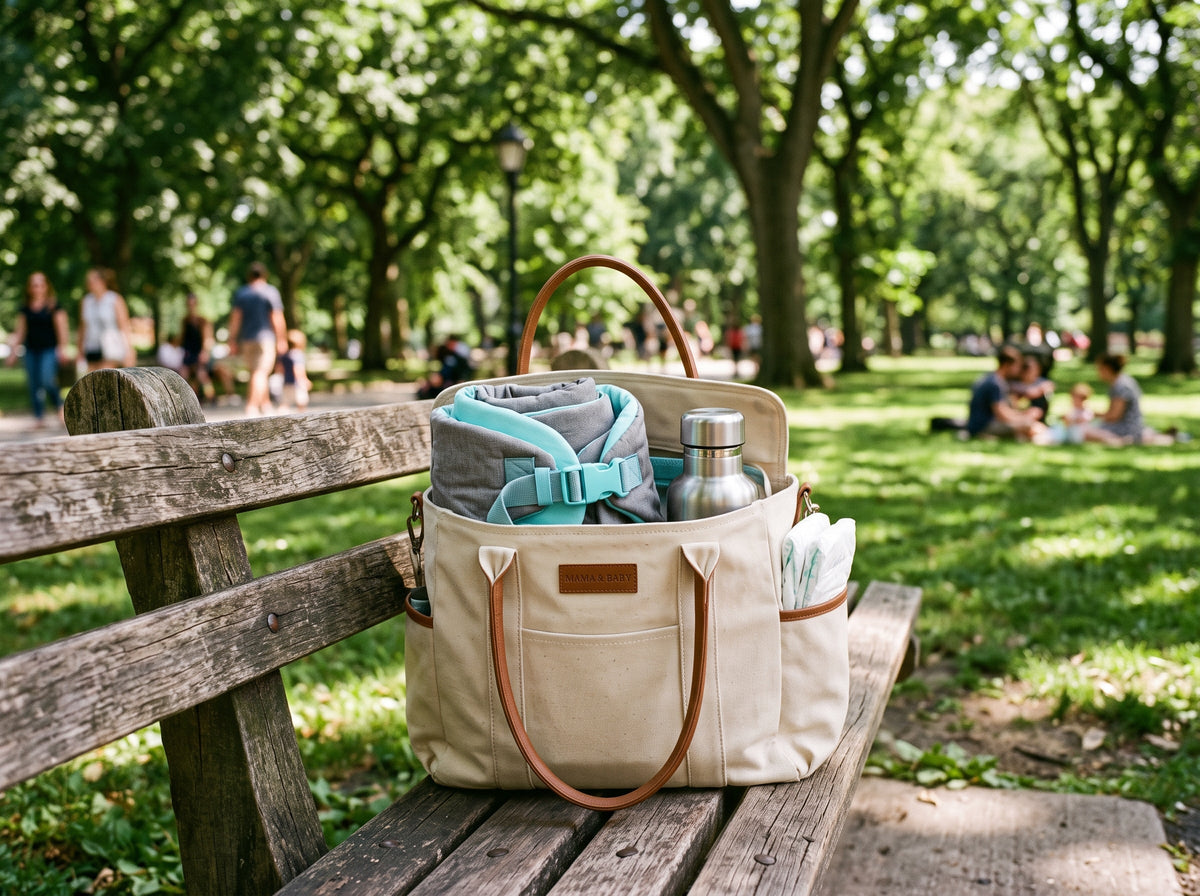 The Diaper Bag Blueprint: Minimalist Essentials for an Afternoon Walk | Dr.isla